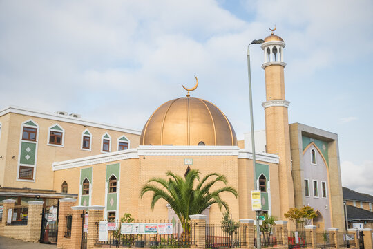 Exterior of London Islamic Cultural Society and Mosque in Harringay