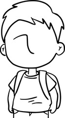 Figure with arms crossed, conveying a sense of defiance or disagreement.