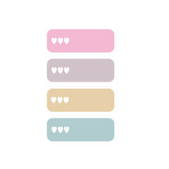 Obraz premium BLANK PAPER PRODUCT LABELS COLLECTION VECTOR