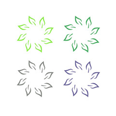 NATURAL PRODUCT SIGN SYMBOL LOGO VECTOR