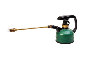 Mastering the art of outdoor grilling with a powerful propane torch in a backyard setting