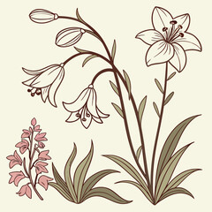 abstract floral background