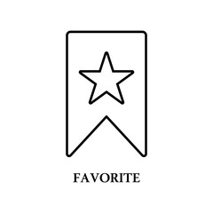 Icon a favorite, isolated against a clean background.