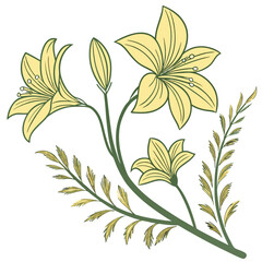 floral design element