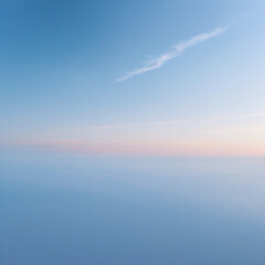 Fototapeta premium clouds over the sea