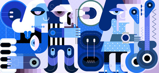 Music Concert Graphic Illustration