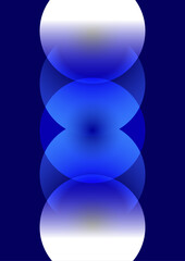 Abstract organic dynamic gradient background. Futuristic or digital concept vector design for background, poster, presentation, banner, backdrop, web, card and etc. 