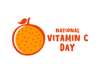 National Vitamin C Day. April.