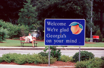 Welcome to Georgia sign