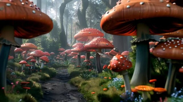 A alice in wonderland background