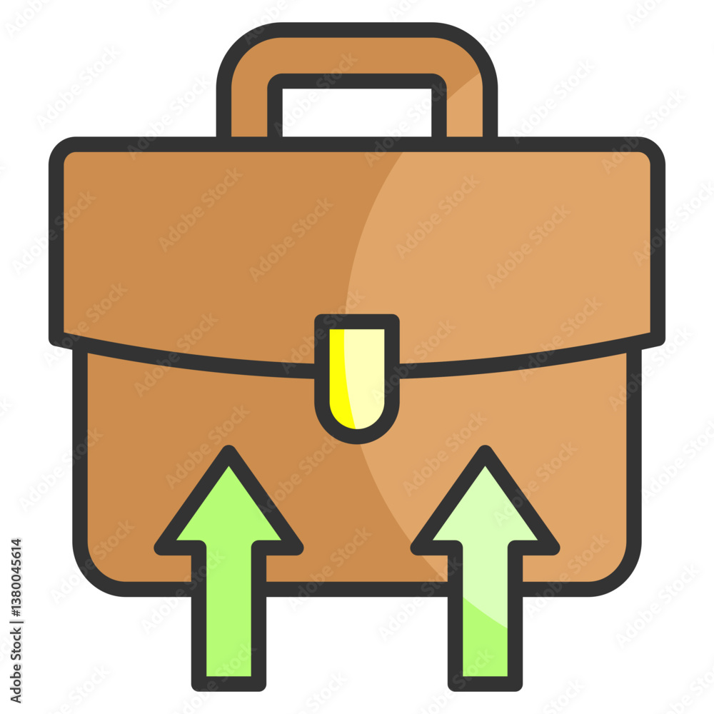 Poster upgrade icon element for design