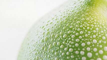 close up of a green leaf