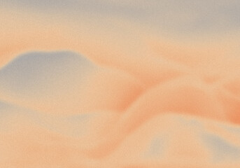Atmospheric peachy and blue gradient abstract background, modern aesthetic soft texture	
