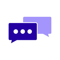 Icon a communication, isolated against a clean background.