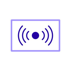 Icon a streaming, isolated against a clean background.