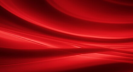 Obraz premium Crimson Currents AI Generated