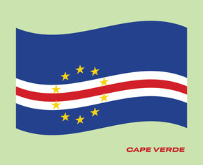  Flag of Cape Verde, National  Flag of Cape Verde.