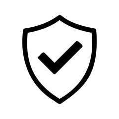 Verified Shield Icon for Security and Trust