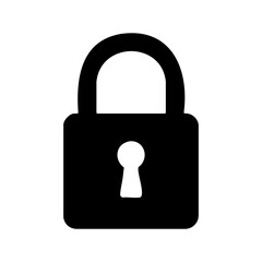 Padlock Security Icon for Safety and Privacy