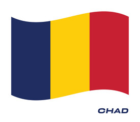 Flag of Chad .eps