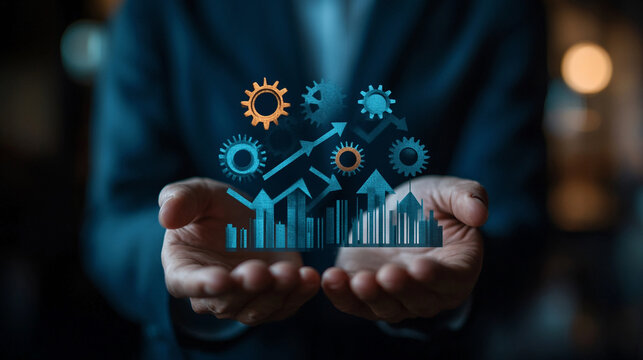 Business growth strategy using data analytics and virtual technology for better decision making