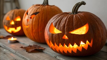 Fototapeta premium jack o lantern pumpkin