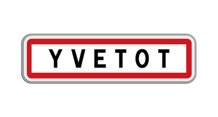 Panneau d’Yvetot, Seine-Maritime, Normandie