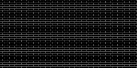 Black brick wall background. Brick wall background. Black or dark gray pattern grainy concrete wall stone texture background.	
