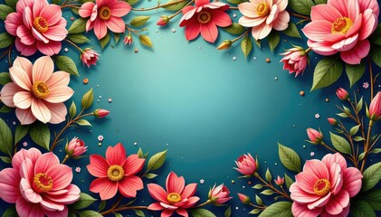 Intricate floral wallpaper with swirling motifs , nature, colorful, home