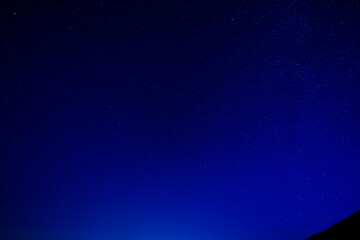 冬の星座と美しい星空 北斗七星・北極星