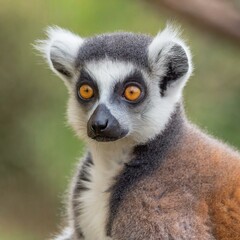 Fototapeta premium Lemur ape portrait