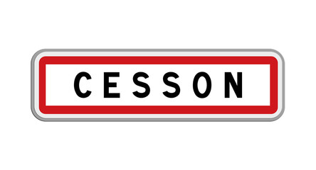 Panneau de Cesson, Seine-et-Marne, Île-de-France