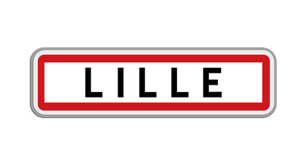 Panneau de Lille, Nord, Hauts-de-France