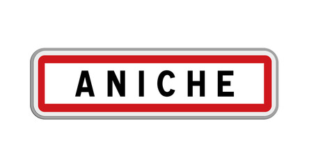 Panneau d'Aniche, Nord, Hauts-de-France