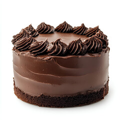 chocolate sponge cake with rich, dark chocolate frosting,