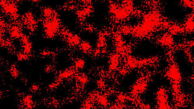 abstract red and black background pattern with speckled texture