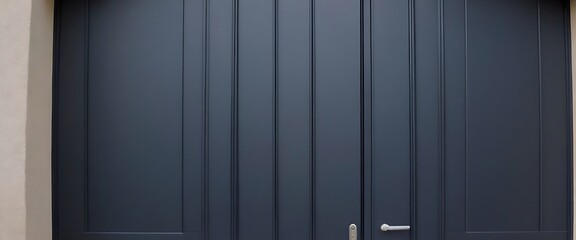 A modern anthracite colored double leaf plastic door provides a contemporary look ideal for entryways with copy space image,choice, coloured, contemporary, disability, enter, 612