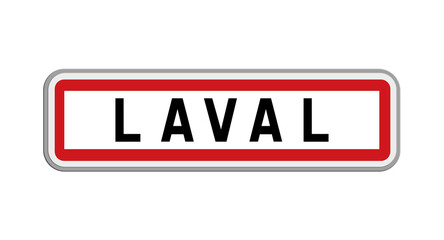 Panneau de Laval, Mayenne, Pays de la Loire