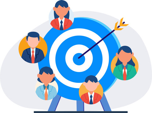 Target audience customer analysis for marketing and advertising