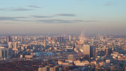 Moscow city view Panorama360