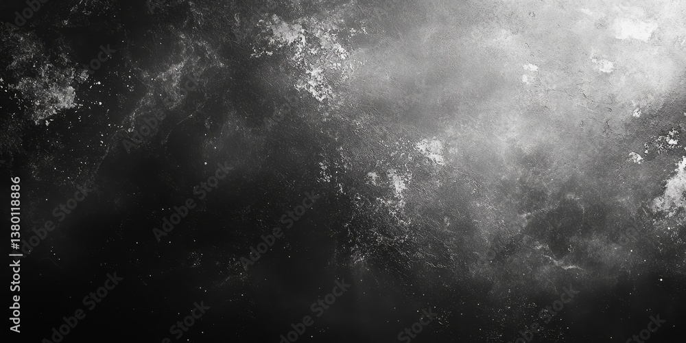 Poster black white grainy gradient background dark gray monochrome noise texture website header backdrop de