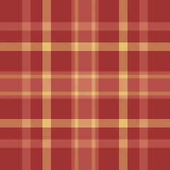 Elegant red and gold plaid pattern.  Perfect for autumnal designs, textiles, or website backgrounds.  This classic check evokes warmth and sophistication.