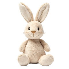 Obraz premium Stuffed Bunny Plush on transparent background