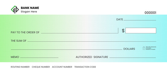 Gradient check template vector format