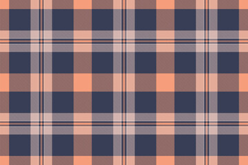 Elegant coral and navy plaid pattern.  Perfect for textile design, fashion, website backgrounds, or scrapbooking.