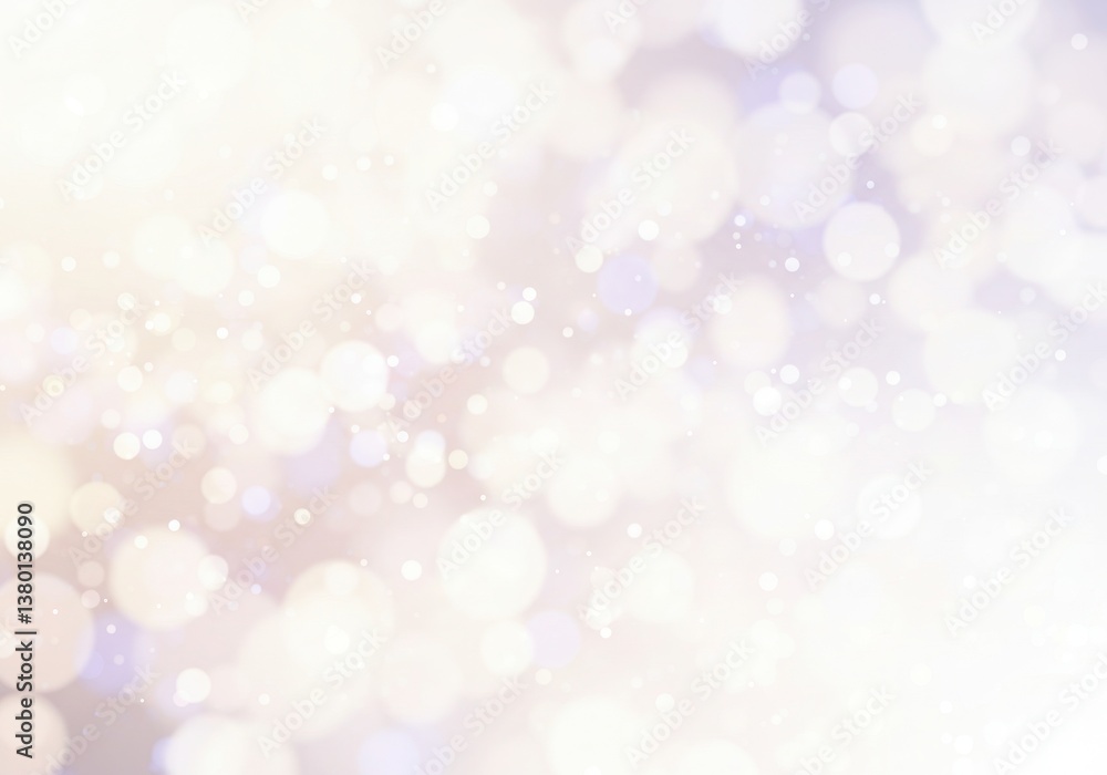 Poster blurred light background with soft pastel colors and bokeh effect creating a dreamy atmosphere