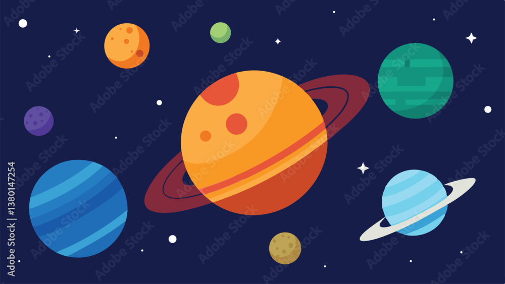 Wall mural seamless pattern with space for your text