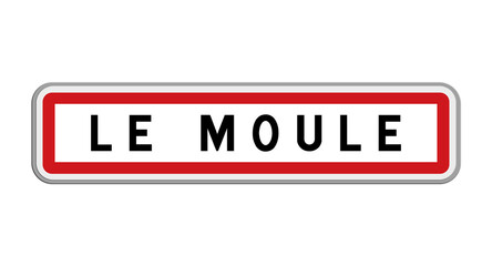 Panneau du Moule, Guadeloupe, Antilles