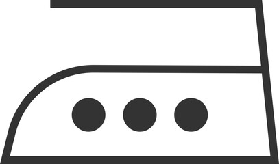 Iron at High Temperature Laundry Care Symbol