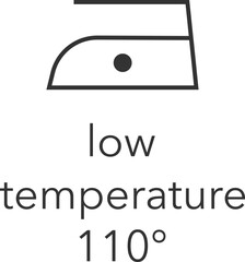 Iron at Low Temperature 110 Degrees Icon